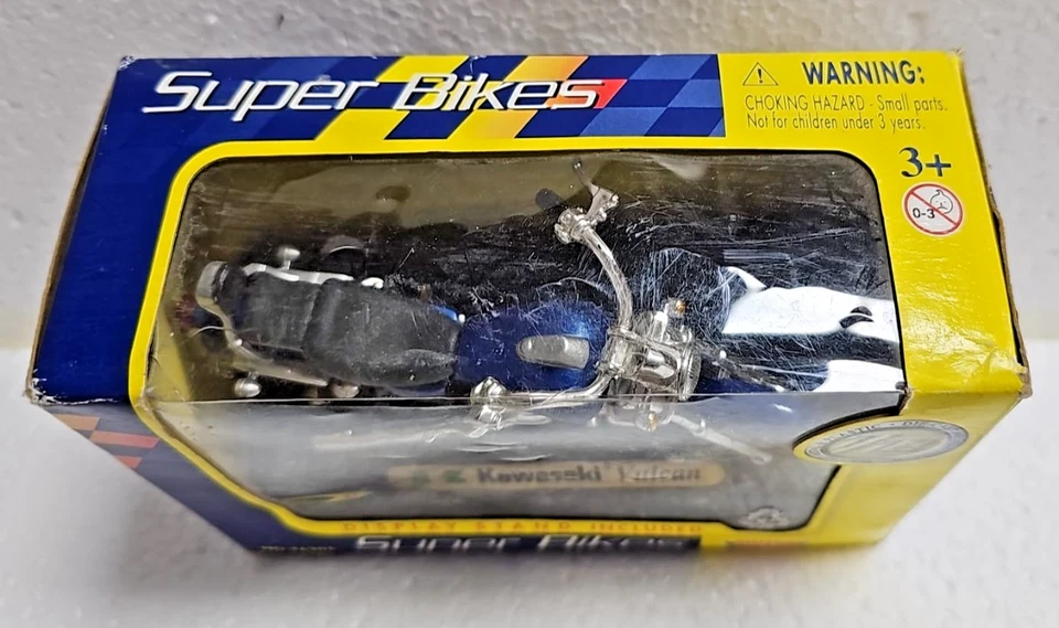 MOTO KAWASAKI VULCAN 1:18 MOTOR MAX N. 76205 - Immagine 3 di 4