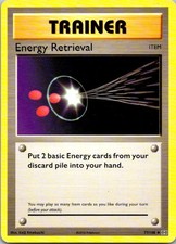 Energy Retrieval 77/108 Uncommon Evolutions Pokemon Lightly Played