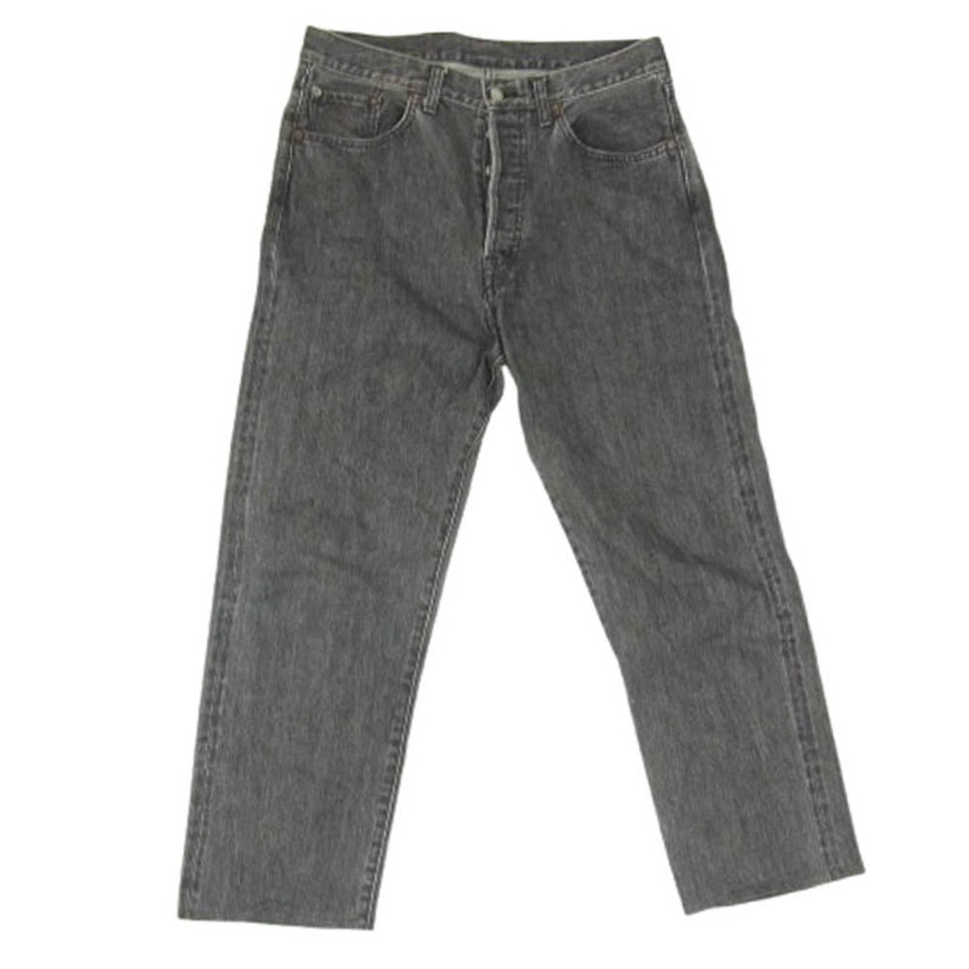 A.PRESSE Appresse 2AAP-04-04h Washed Denim Pants Black 32