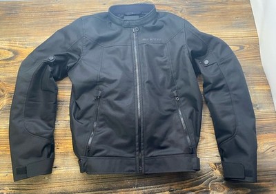 Revit Motorcycle Jacket Rev'It Eclipse 2 Men s Black Large Padded
