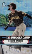 2021 Bowman Chrome #SC-9 Robert Hassell 2020 Summer Camp - ML