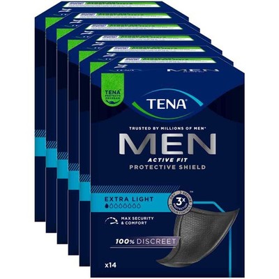 TENA Men Active Fit Extra Light 8 Packungen / 8x14 = 112 Stück