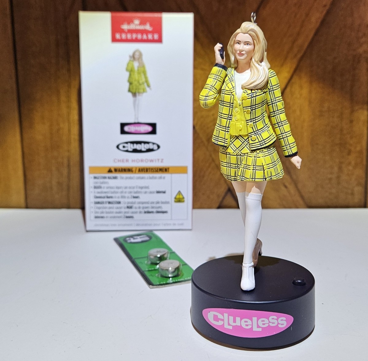 Hallmark 2025 Clueless Cher Horowitz Ornament With Sound