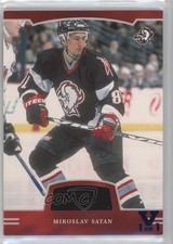 2002-03 ITG Be A Player First Edition 1/1 Miroslav Satan #FE-053 0c3
