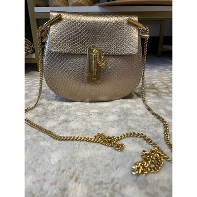 Chloe Python Drew Crossbody Bag