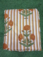 25 Yard Indian Cotton Handmade Print Fabric Sanganeri Hand Block Printed Fabric