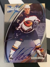 Ilya Kovalchuk Auto 2002-03 BAP Signature Series Autographs 02-03 039 Thrashers