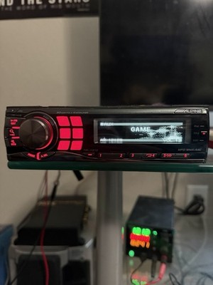 Alpine CDA-9885Ji Cd Player Ai-net JDM Model Great Condition Working Fully