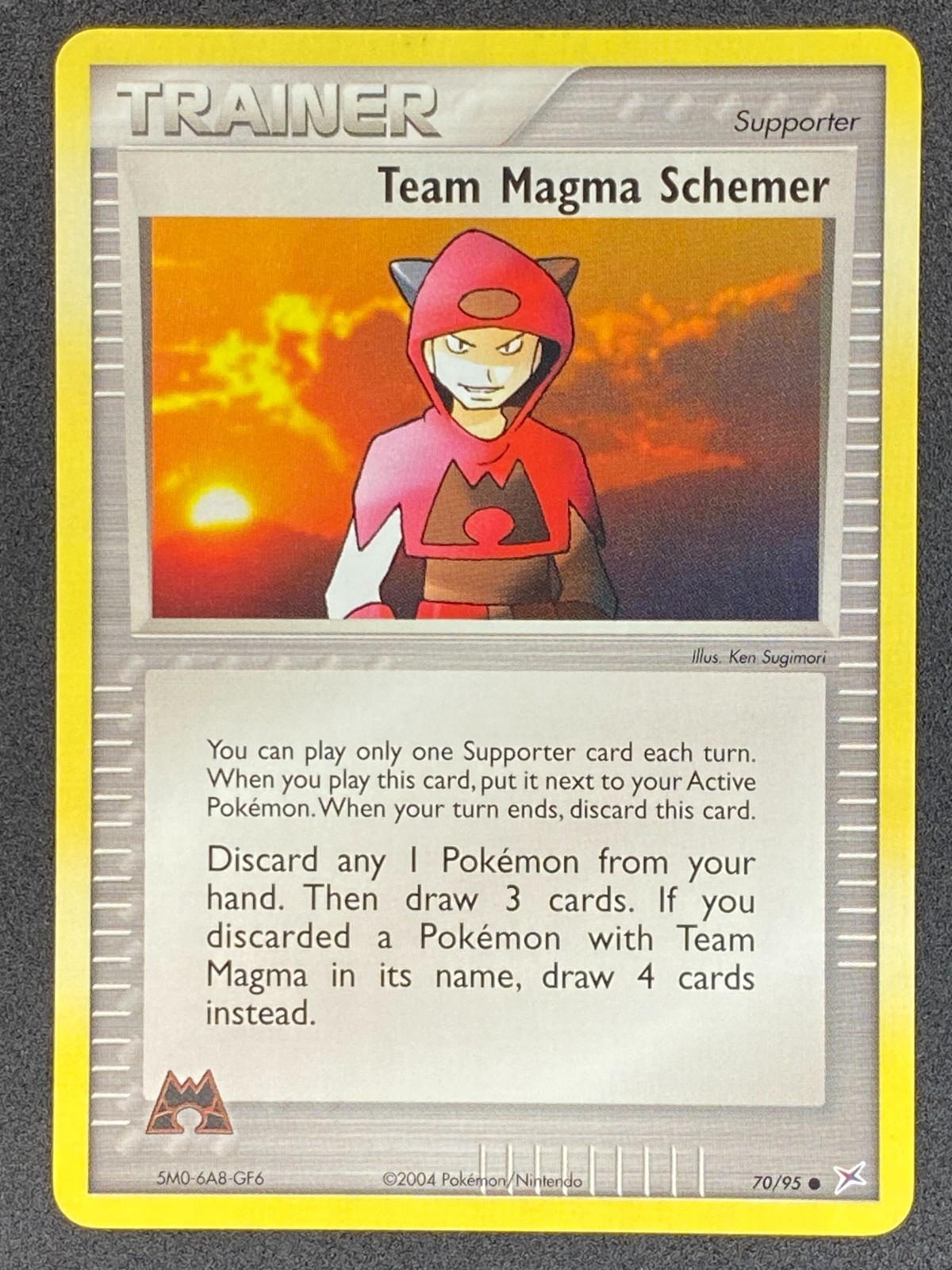 Pokémon Team Magma Schemer 70/95 MA Team Magma vs Team Aqua LP/NM