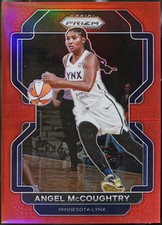 2022 Panini Prizm WNBA #109 Angel McCoughtry Red /199 Basketball NM