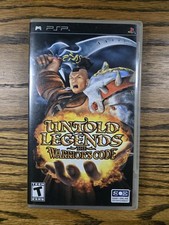 Untold Legends: The Warrior's Code (Sony PSP, 2006) MANUAL INCLUDED 