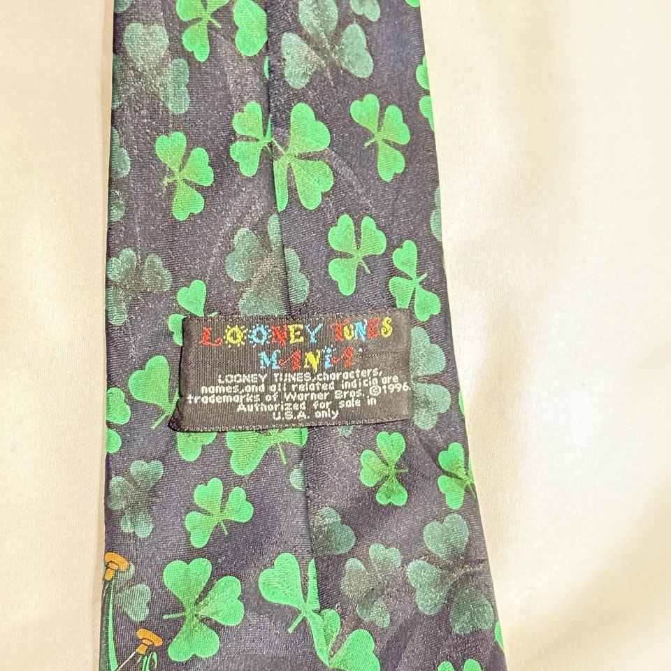 Corbata vintage Bugs Bunny Neck - Día de San Patricio - Looney Tunes Foto 4 de 4