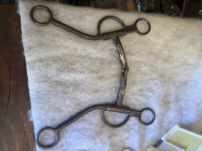 Western Loomis Cheek Vintage 5  Nice Bit
