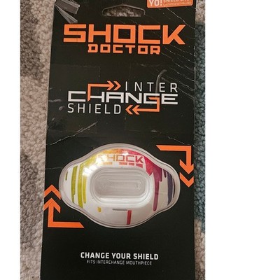 Shock Doctor Inter Change Shield Mouthguard Multicolor New