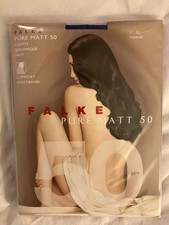 Fabulous Falke PURE MATT 50 Tights IMPERIAL BLUE 50 denier XL