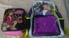 ¡Nuevo! MOCHILA GRANDE LAY LAY 16" CON KIT DE ALMUERZO ENVÍO GRATIS PEQUEÑO DEFECTO