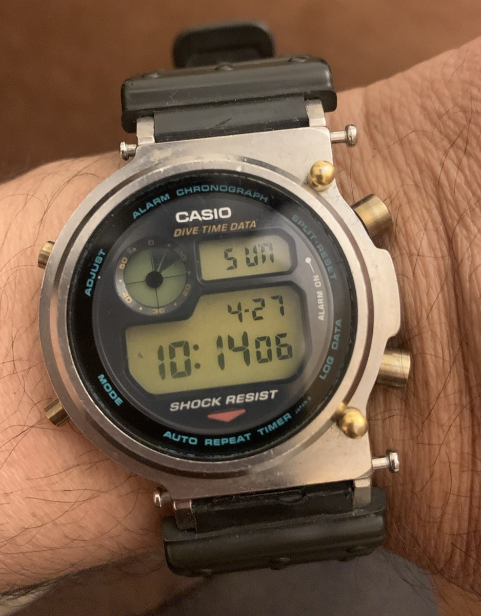 Vintage 1993 Rare Casio G.Shock Frogman DW-6300 Model 1084