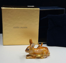 Estee Lauder Pleasures Cuddly Bunnies Solid Perfume 0.05 oz As Shown