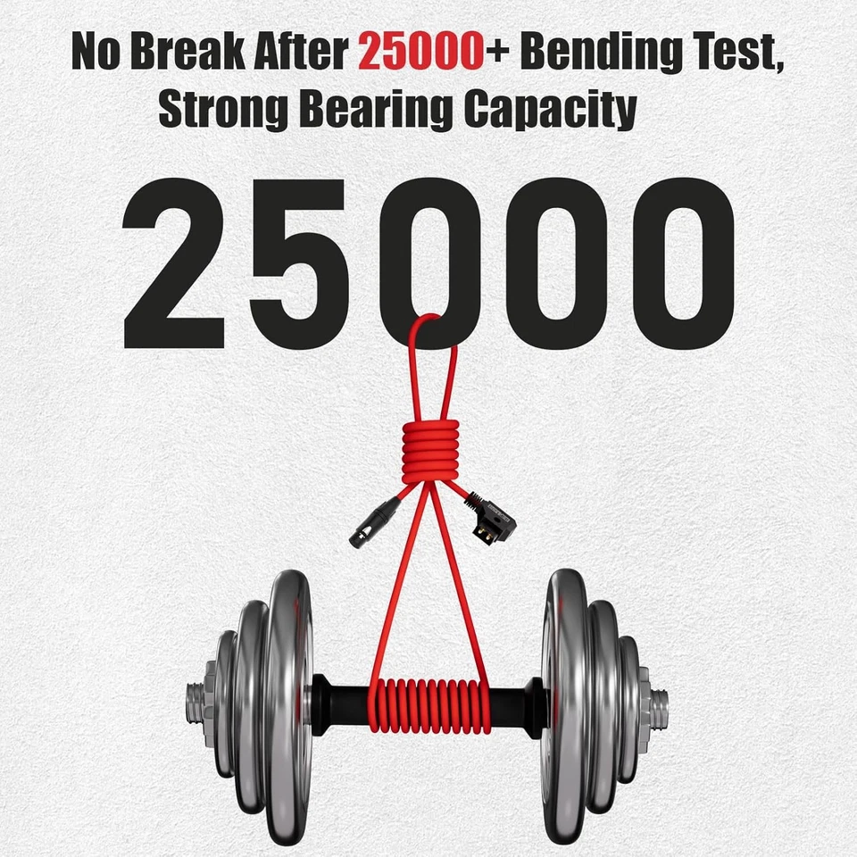 XLR 4 Pin Female to D-Tap Power Cable for Sony Venice F5 F55 SXS Panasonic 1m - Image 4 of 4