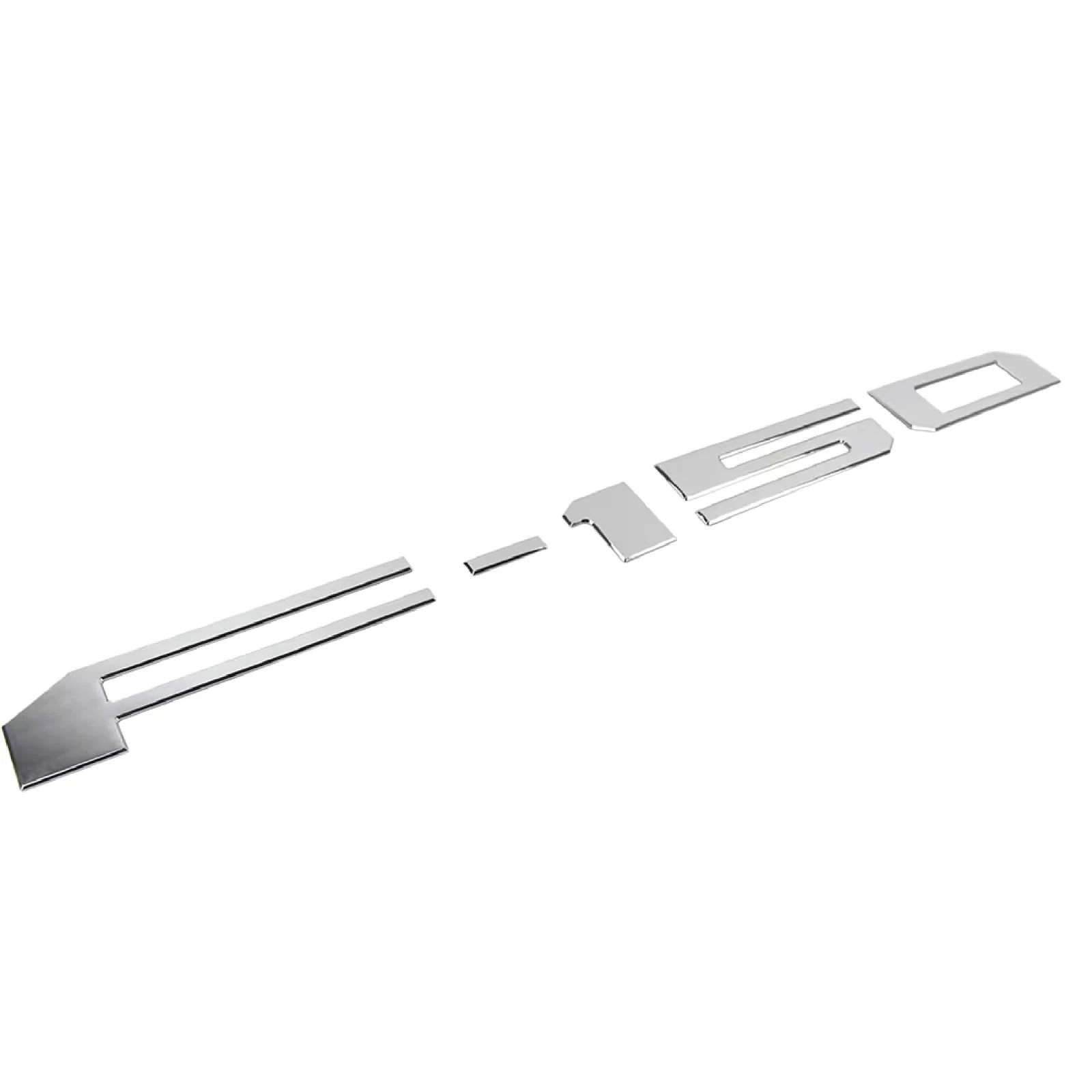 Tailgate Letter Inserts - Chrome - 2018-2020 Ford F-150