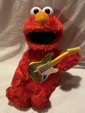 2020 Fisher Price/Sesame Street ELMO Loves to Play Guitar Plush 15"