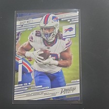 Panini Prestige 2021 Zack Moss Buffalo Bills NFL Football Card #17 Base Set