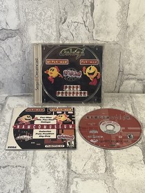 Namco Museum (Sega Dreamcast, 2000) Pac-Man, Ms. Pac-Man, Dig-Dug, Galaga Tested