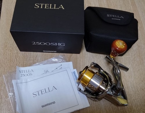 Shimano 18 Stella 2500SHG Yumeya Spool and Handle Japan Used