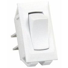 Jr Products 13391-5 Unlabeled 12V On/Off Switch Polar White