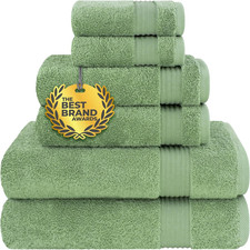 100 Turkish Cotton Towels, Soft  Highly Absorbent, Hotel Spa Quality OEKO-TEX 
