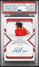 Marcelo Mayer 2022 National Treasures Auto 72/99 Apprentice Ink PSA 10 GEM MINT