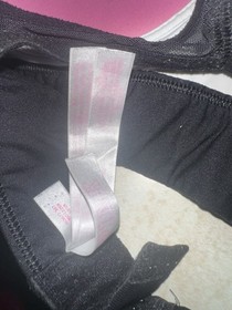 PINK Victoria's Secret Tie Dye Bra and thong set Multicolor Adjustable Straps
