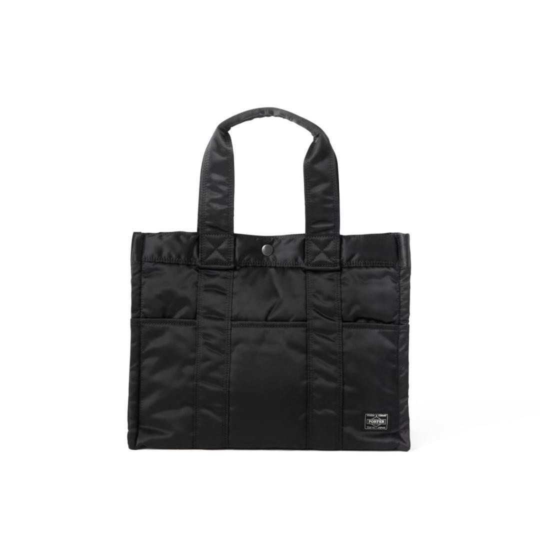 Yoshida Kaban Porter TANKER Original Black Tote Bag M Rare Authentic