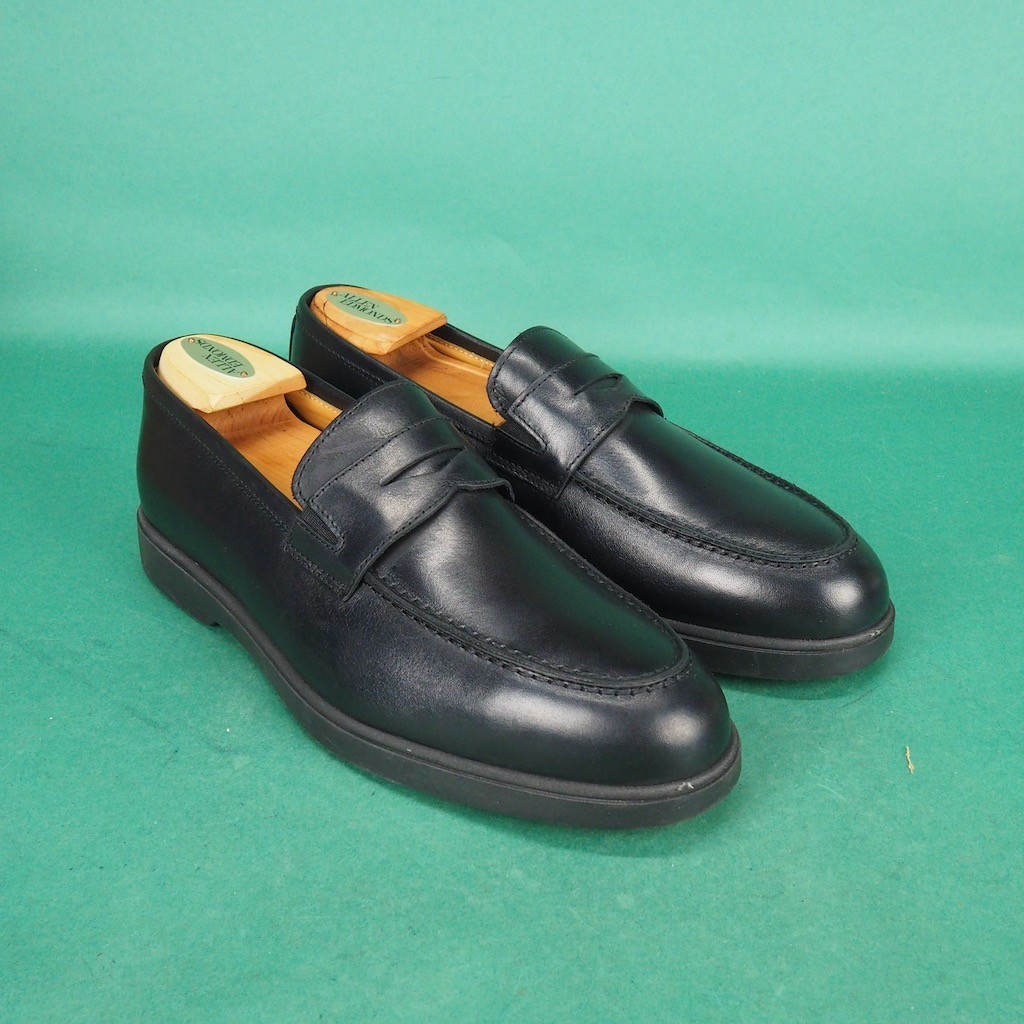 Bruno Magli Black Italian Leather Penny Loafers 9 Flex Penny Loafer – Bruno Magli main image 2