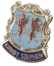 Kirkby Stephen Town Small Pin Badge Cumbria
