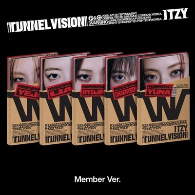 ITZY TUNNEL VISION 11th Mini Album Member Ver