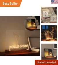 Light-Up Acrylic Vinyl Record Stand - Showcase Your Music Collection