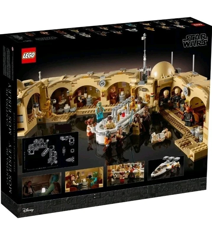 🔥LEGO 75290🔥STAR WARS🔥MOS EISLEY CANTINA🔥SENZA MINIFIGURE🔥NUOVO! - Immagine 2 di 3