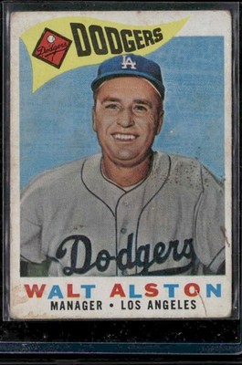 1960 Topps #212 Walt Alston NM - NM++