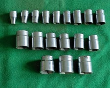 Facom 3/8 Drive Metric Hex Socket Set 7 to 24mm 18pc