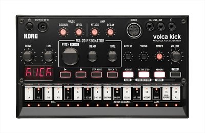 KORG volca kick Analogue Kick Generator Synthesizer
