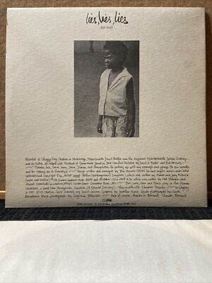 BILL HORWITZ - Lies, Lies, Lies 1975 HIPPIE FOLK Gatefold LP / ESP
