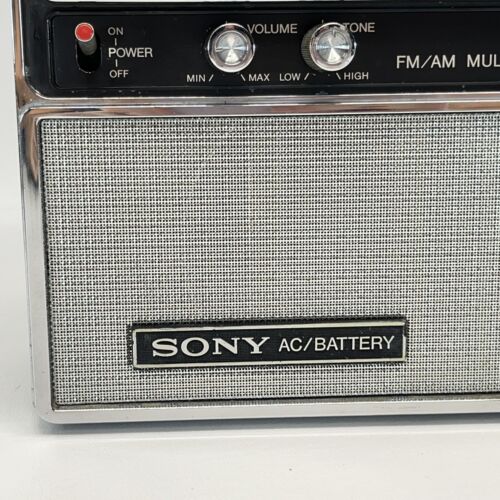 Video* Sony ICF-8000 FM MW (AM) SW1-4 6 bandas súper sensible receptor de radio Showa - Imagen 4 de 19