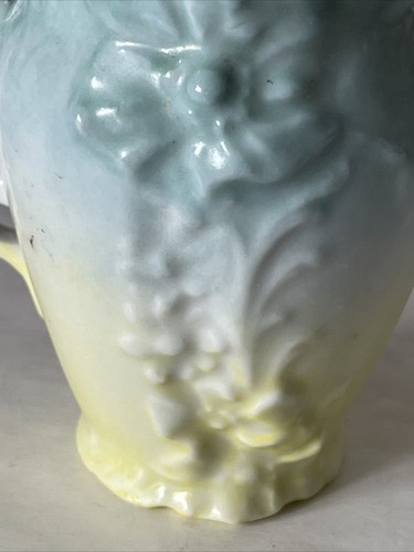 Mini taza de té de colección China Demitasse azul y amarillo con dorado - Imagen 8 de 12