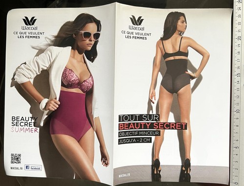 BRITISH LINGERIE WACOAL CATALOG BEAUTY SECRET SUMMER WOMAN SEXY PHOTO UNDERWEARS - Picture 1 of 2