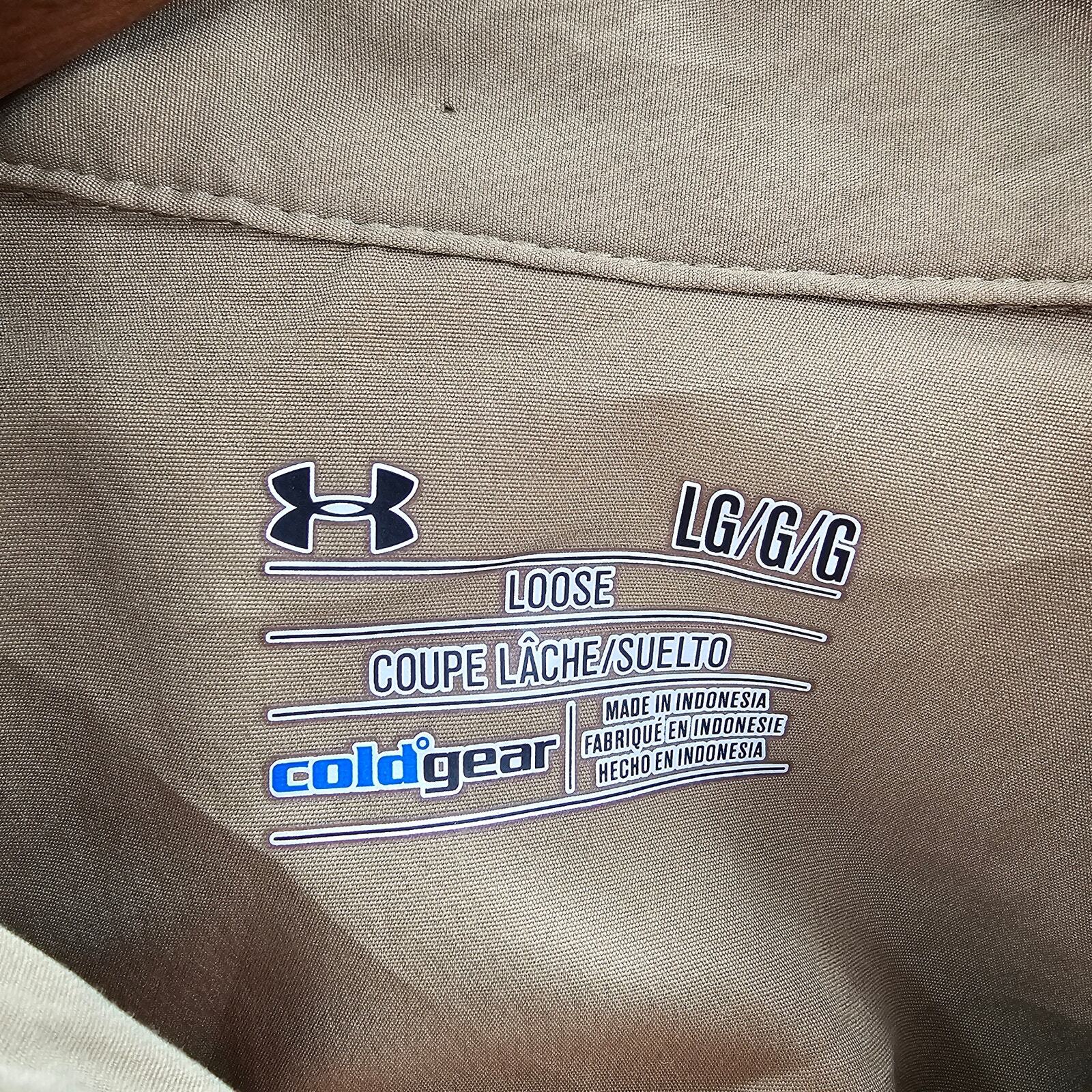 Under Armour Green Plaid Elbow Patch Button Loves… - image 5