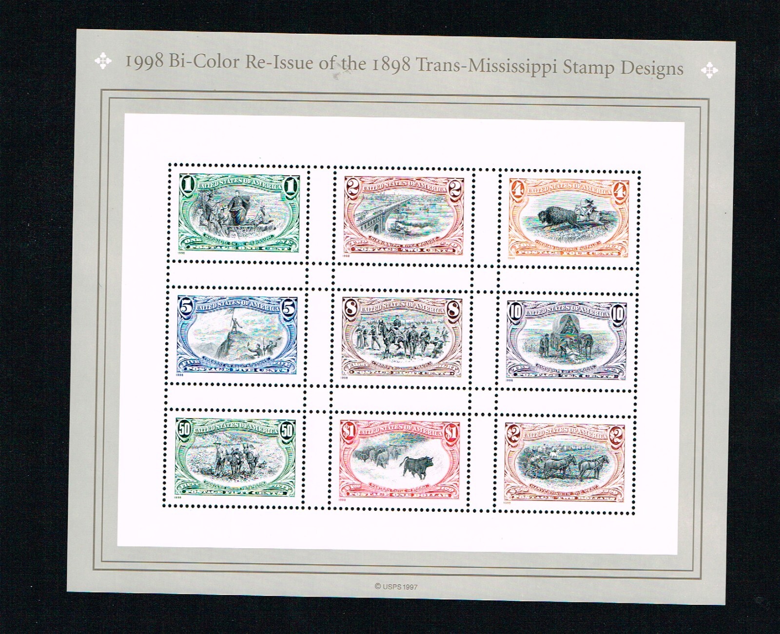 Scott trans mississippi stamp 4c 1898 exposition price block fine buffalo hunting indian cat stamps mint extremely vivid gorgeous four How much are stamps in ms