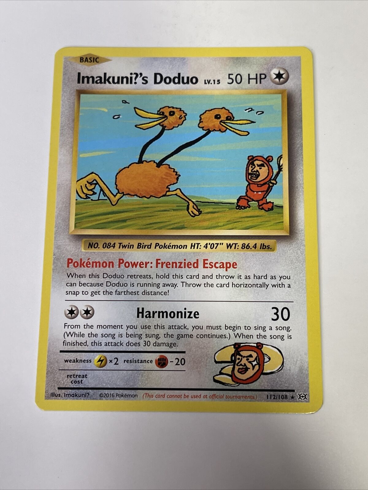 Pokemon - Imakuni?39;s Doduo (112/108) - XY Evolutions