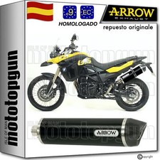 escape homologado negro c maxi race-tech arrow por bmw f800 f-800 gs 2015 15