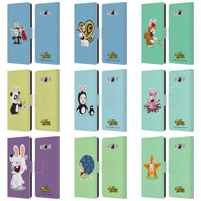 OFFIZIELLE RABBIDS KOSTUEME BRIEFTASCHE HUELLE AUS LEDER FÜR SAMSUNG HANDYS 3